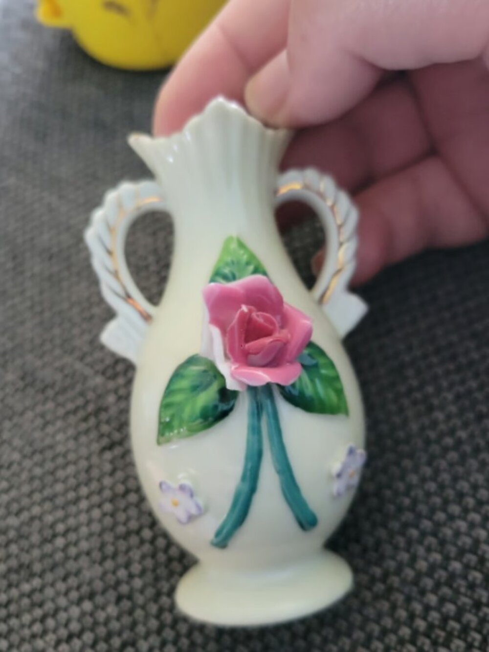Mini bud vase. Occupied japan